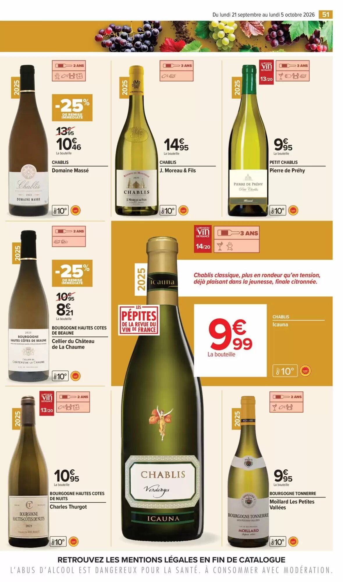Prospectus promotionnel Carrefour valable à partir du 21/09/2026 - Page 51.