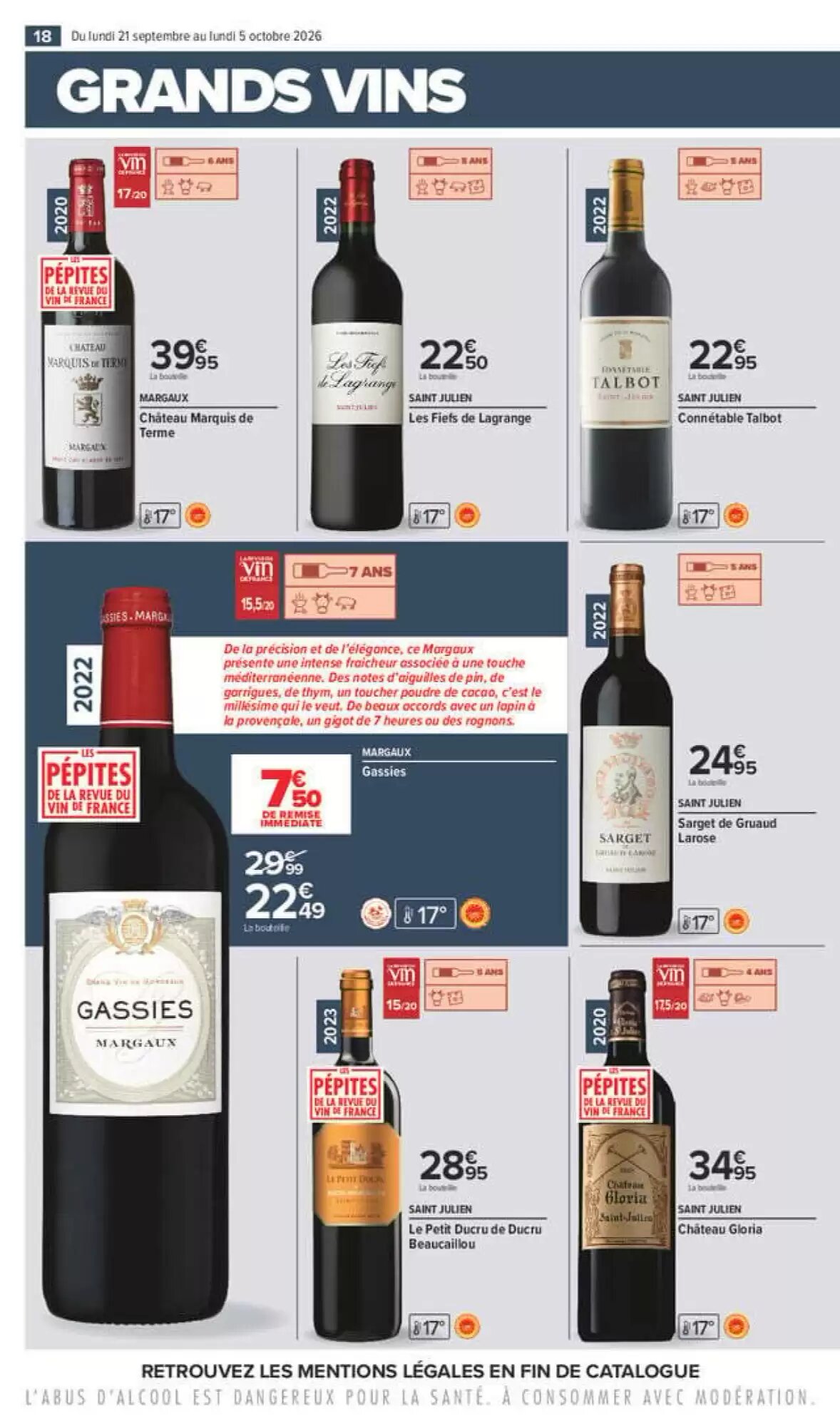 Prospectus promotionnel Carrefour valable à partir du 21/09/2026 - Page 18.