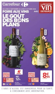 Prospectus promotionnel Carrefour valable à partir du 21/09/2026