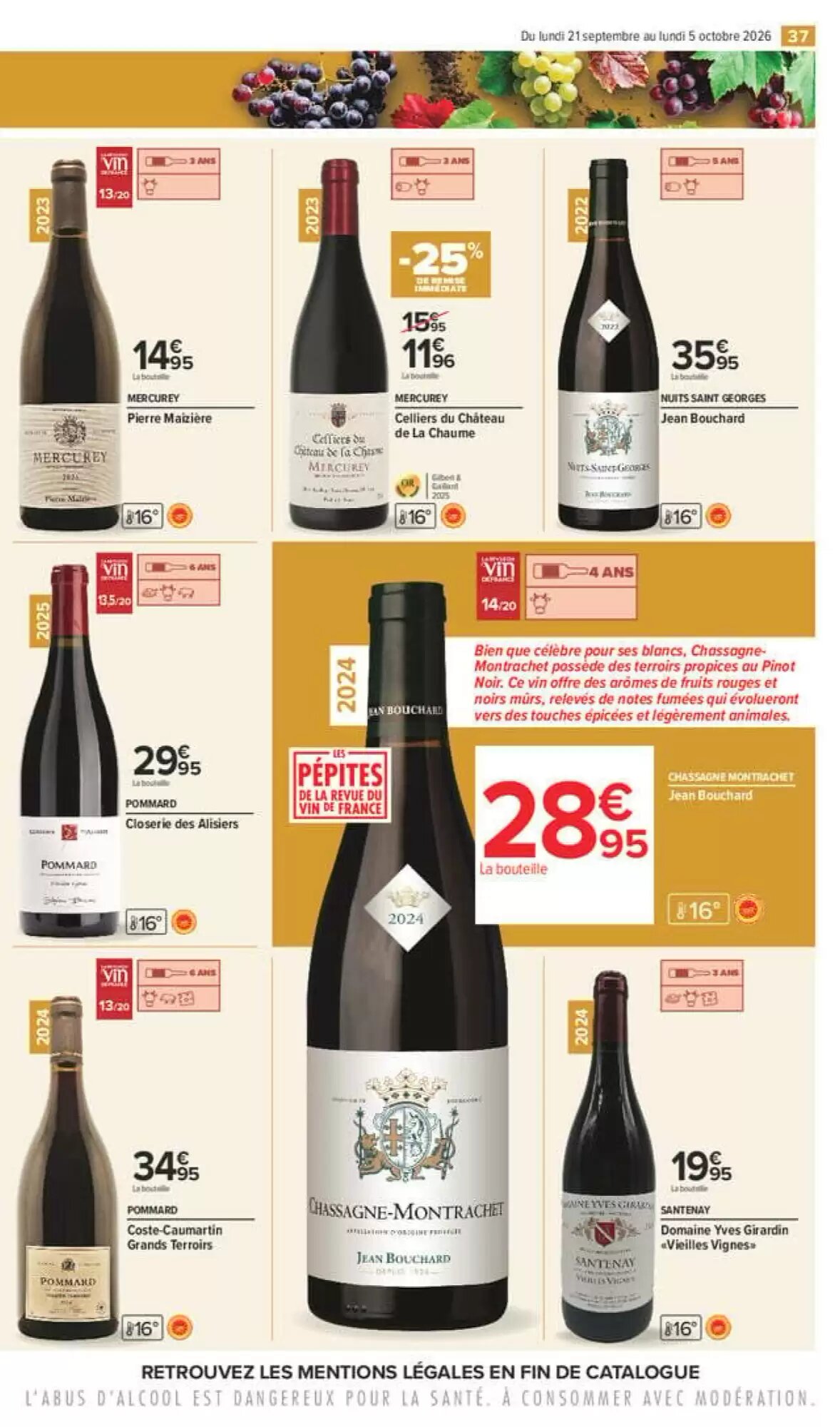 Prospectus promotionnel Carrefour valable à partir du 21/09/2026 - Page 37.