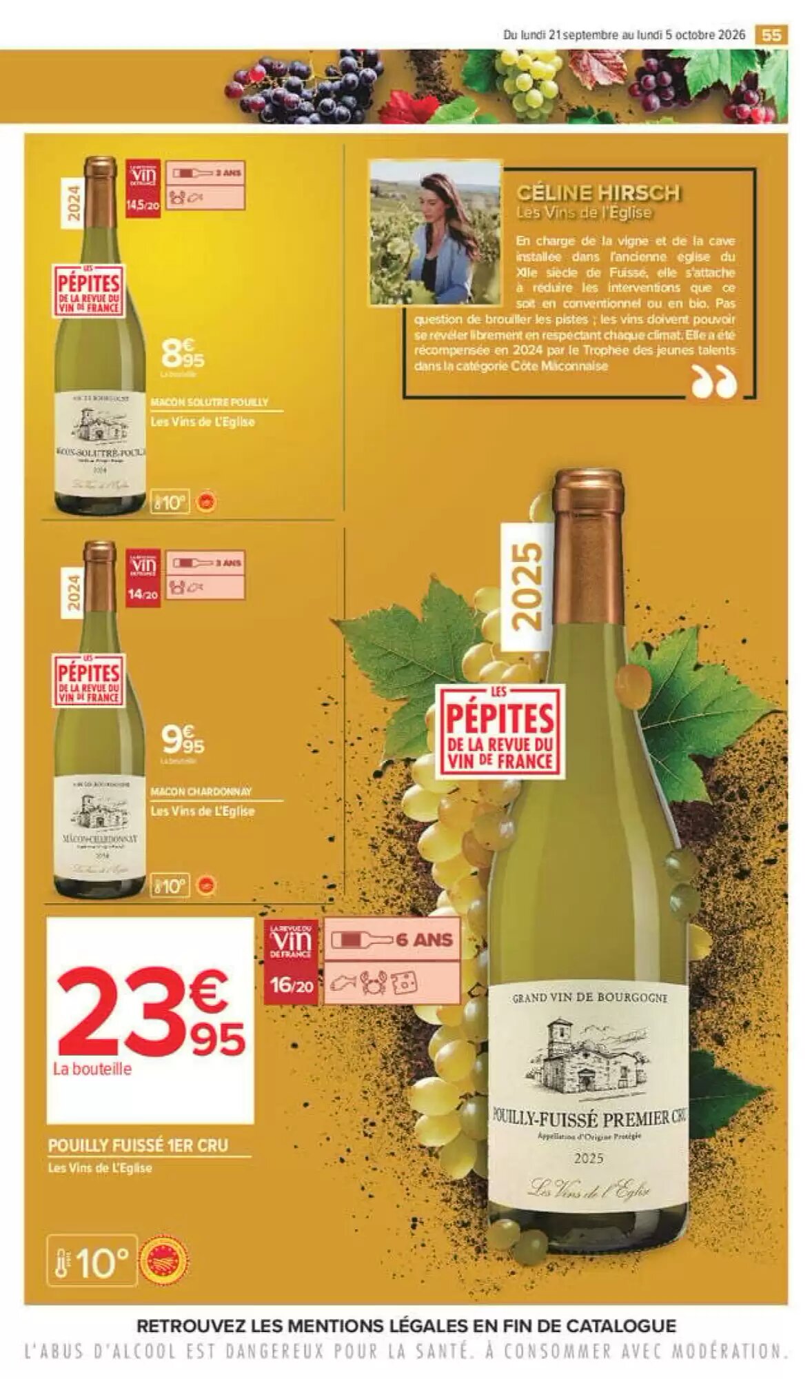 Prospectus promotionnel Carrefour valable à partir du 21/09/2026 - Page 55.