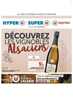 Prospectus promotionnel Hyper U valable à partir du 21/09/2026