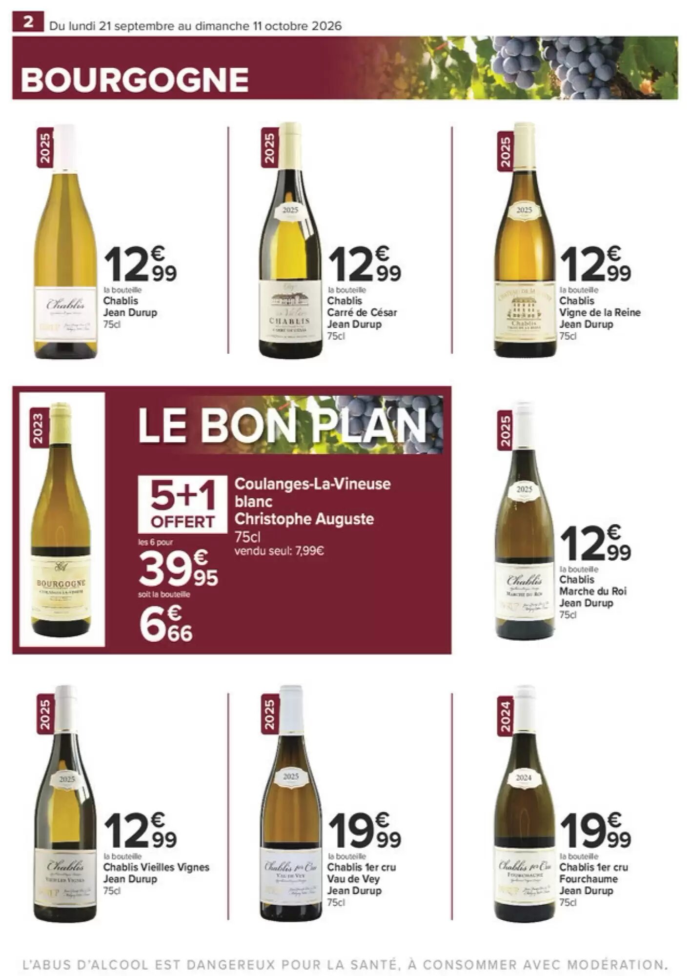 Prospectus promotionnel Carrefour valable à partir du 21/09/2026 - Page 2.