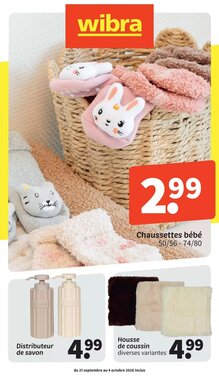 Prospectus promotionnel Wibra valable à partir du 21/09/2026