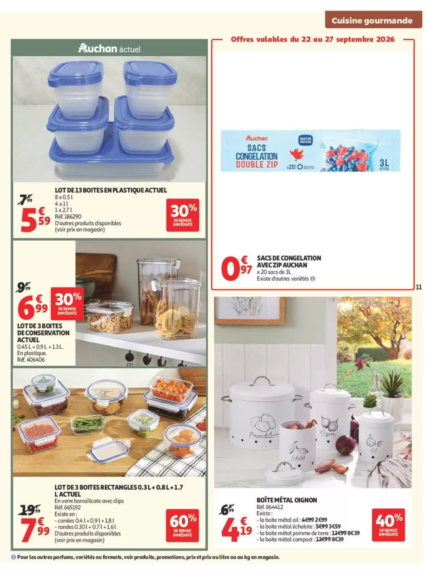 Prospectus promotionnel Carrefour valable à partir du 21/09/2026 - Page 11.