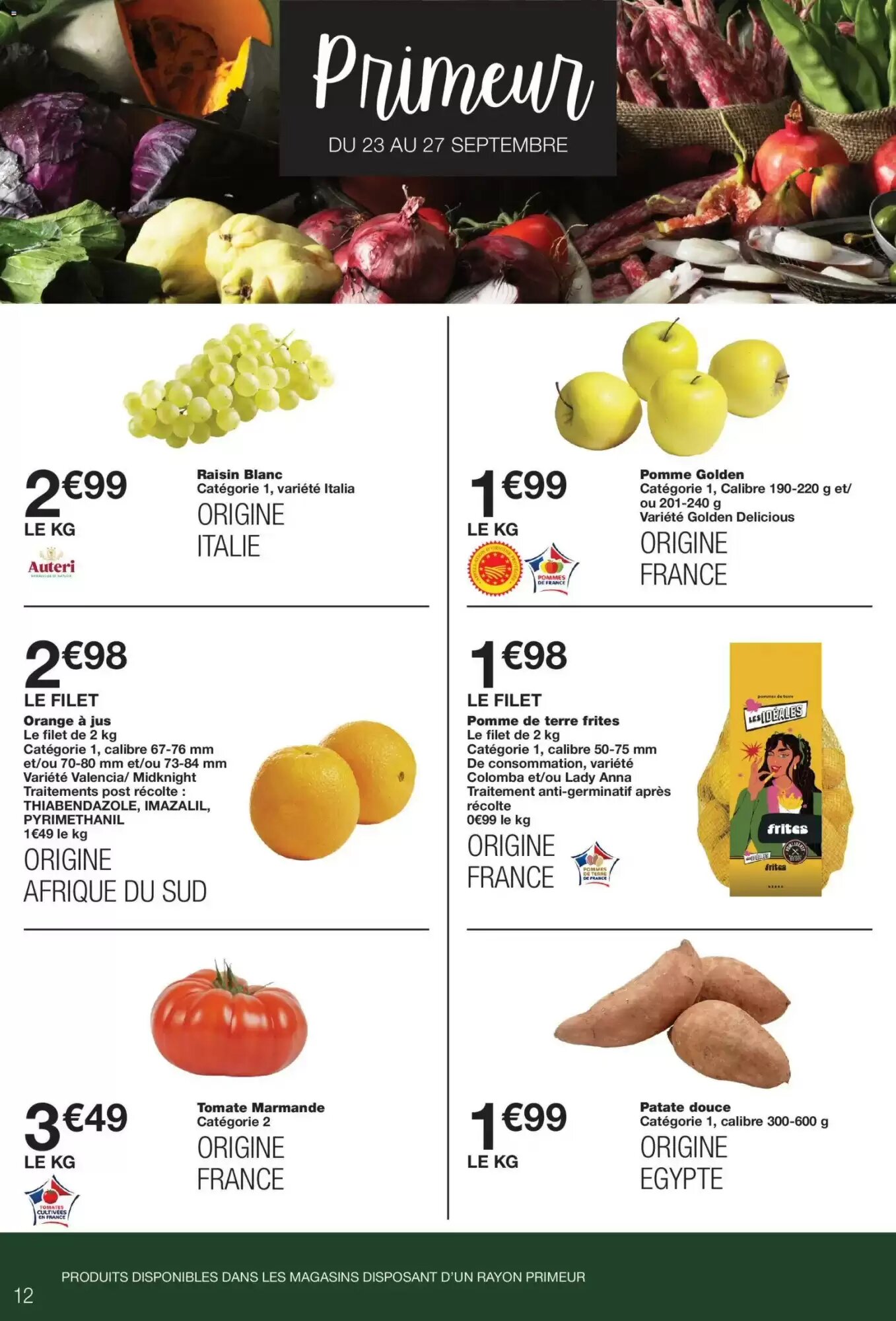 Prospectus promotionnel METRO valable à partir du 21/09/2026 - Page 12.