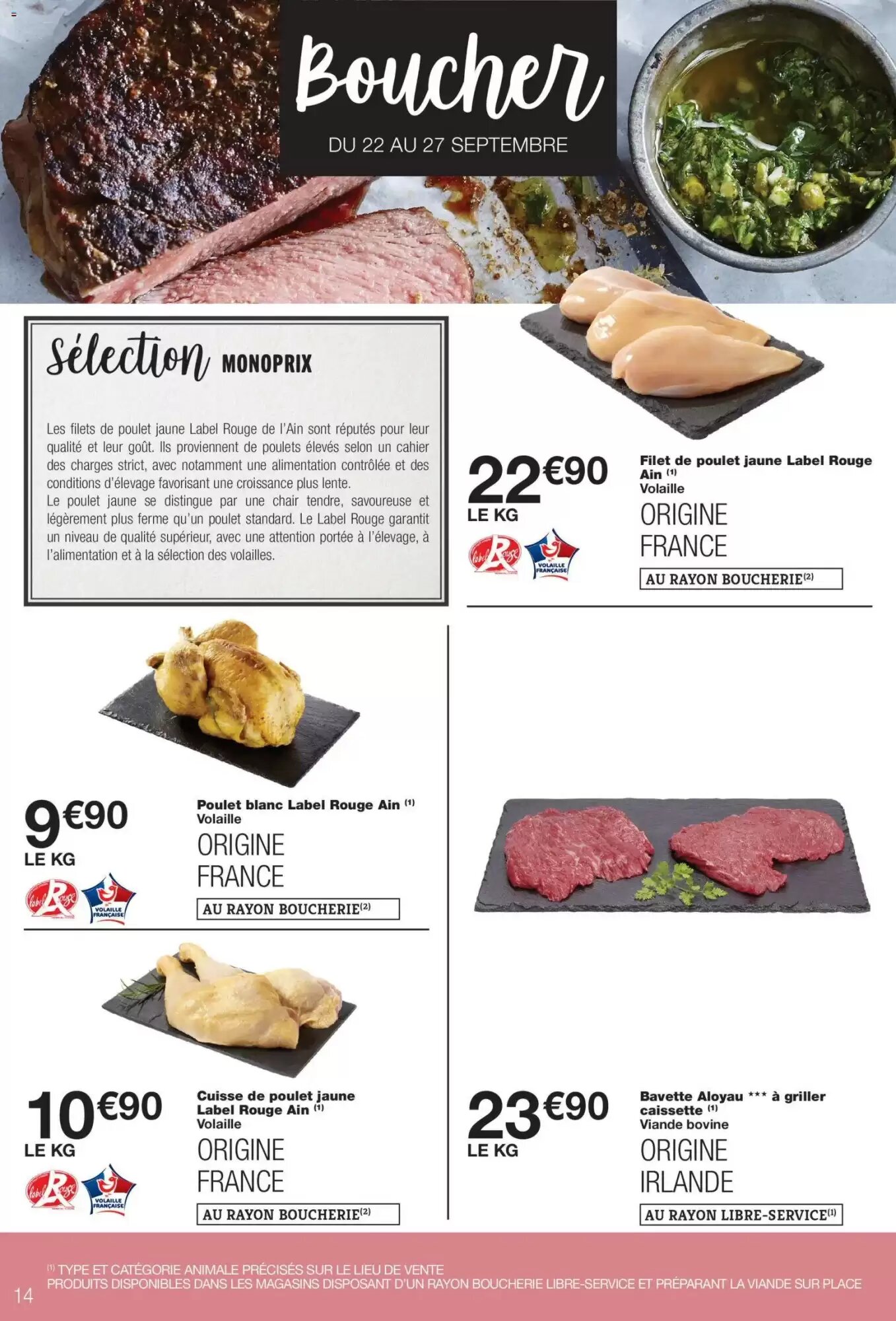 Prospectus promotionnel METRO valable à partir du 21/09/2026 - Page 14.