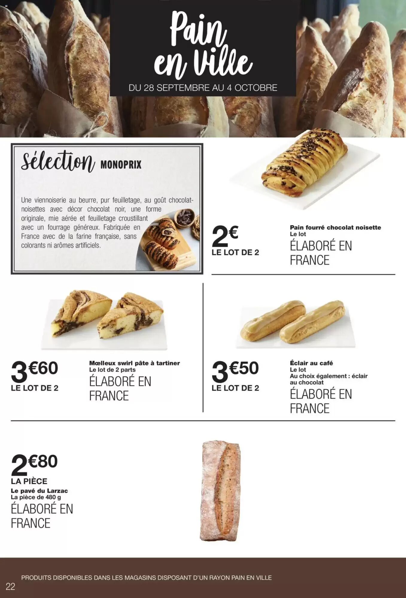 Prospectus promotionnel METRO valable à partir du 21/09/2026 - Page 22.