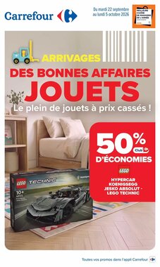 Prospectus promotionnel Carrefour valable à partir du 22/09/2026