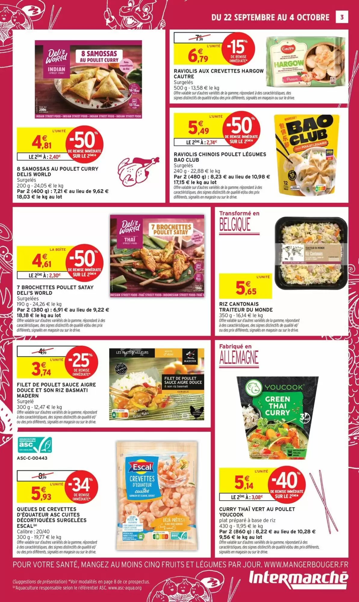 Prospectus promotionnel Intermarché valable à partir du 22/09/2026 - Page 3.