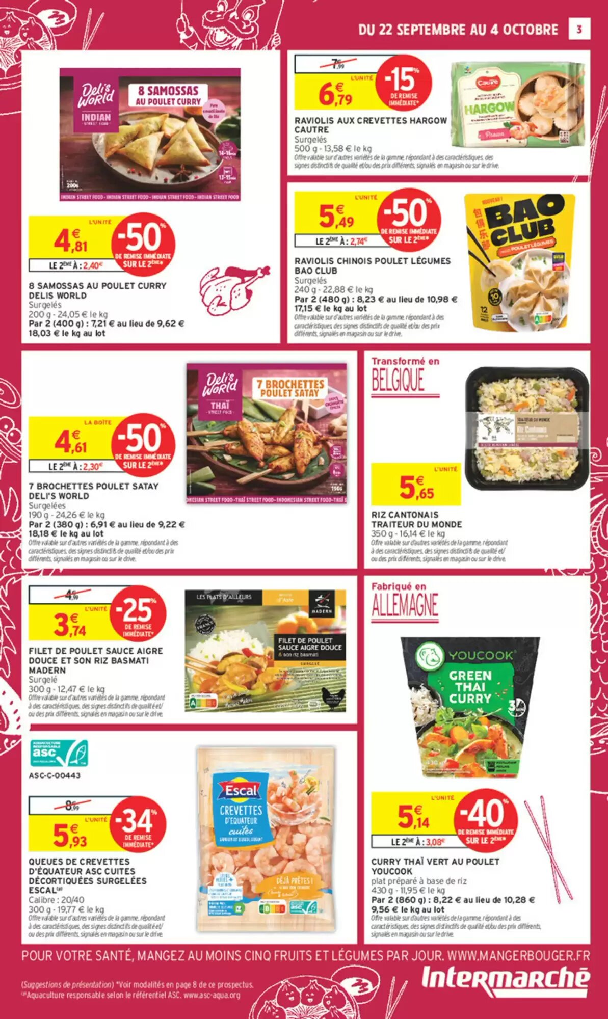 Prospectus promotionnel Intermarché valable à partir du 22/09/2026 - Page 3.