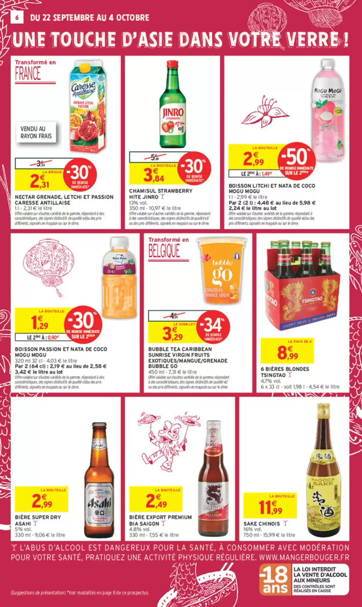 Prospectus promotionnel Intermarché valable à partir du 22/09/2026 - Page 6.