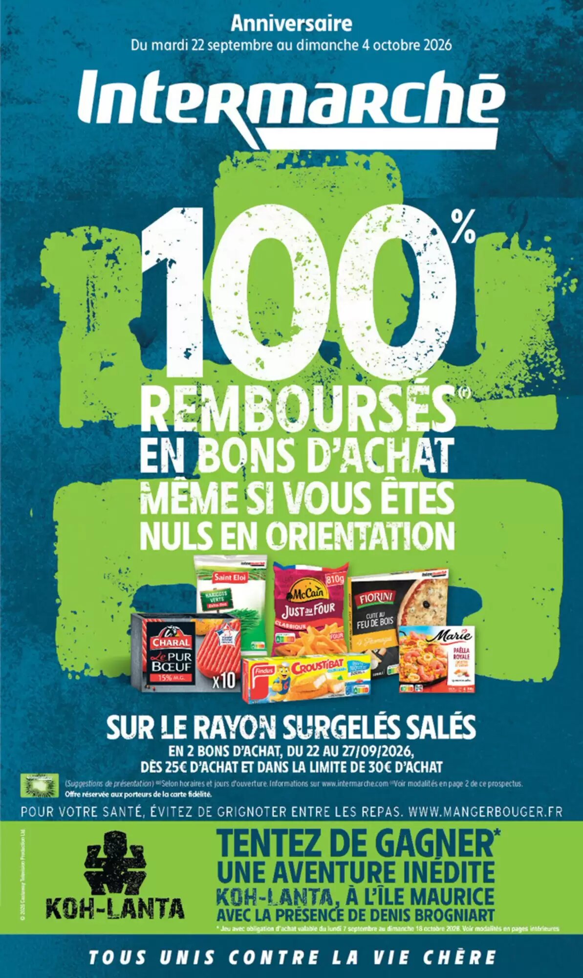 Prospectus promotionnel Intermarché valable à partir du 22/09/2026 - Page 1.