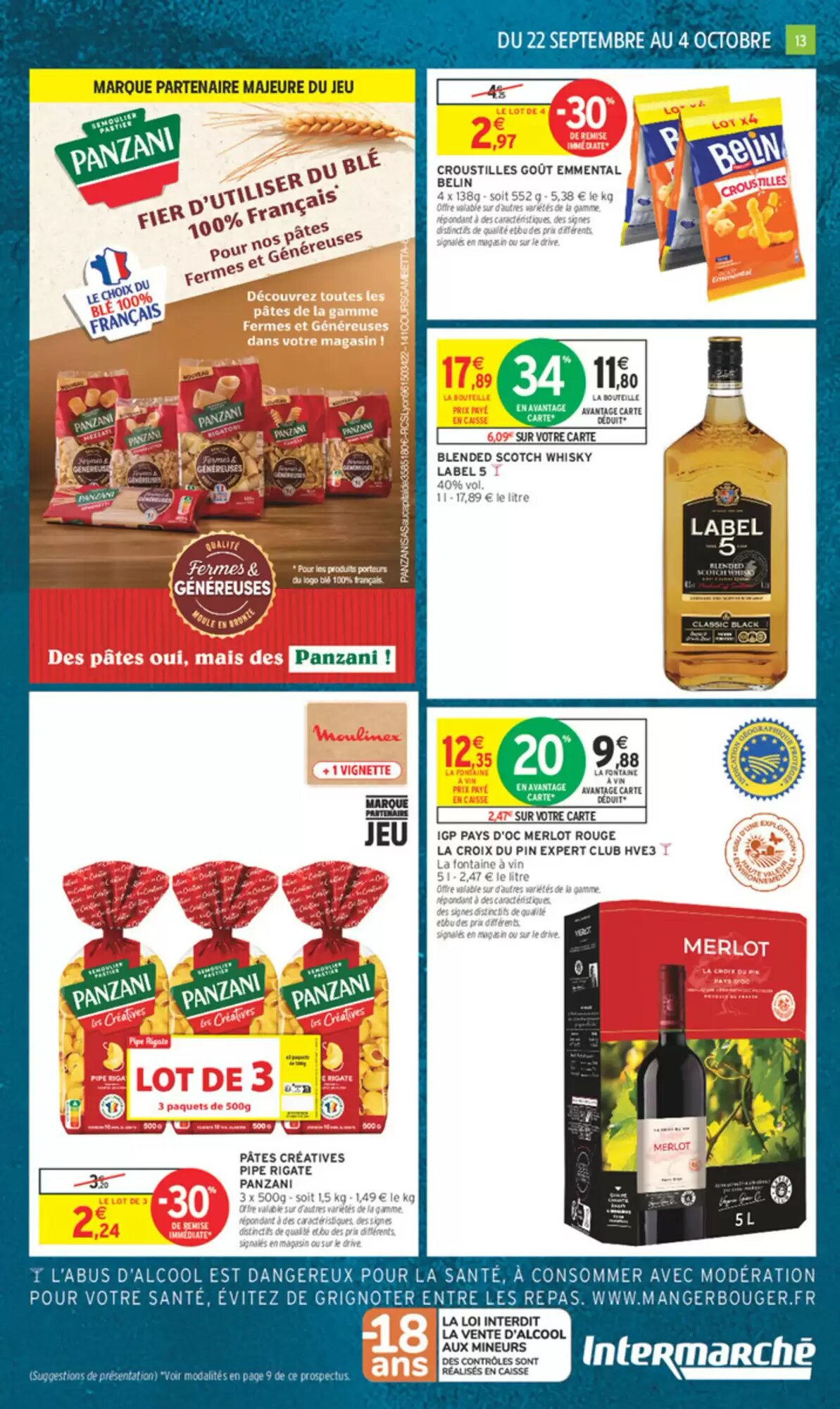 Prospectus promotionnel Intermarché valable à partir du 22/09/2026 - Page 13.