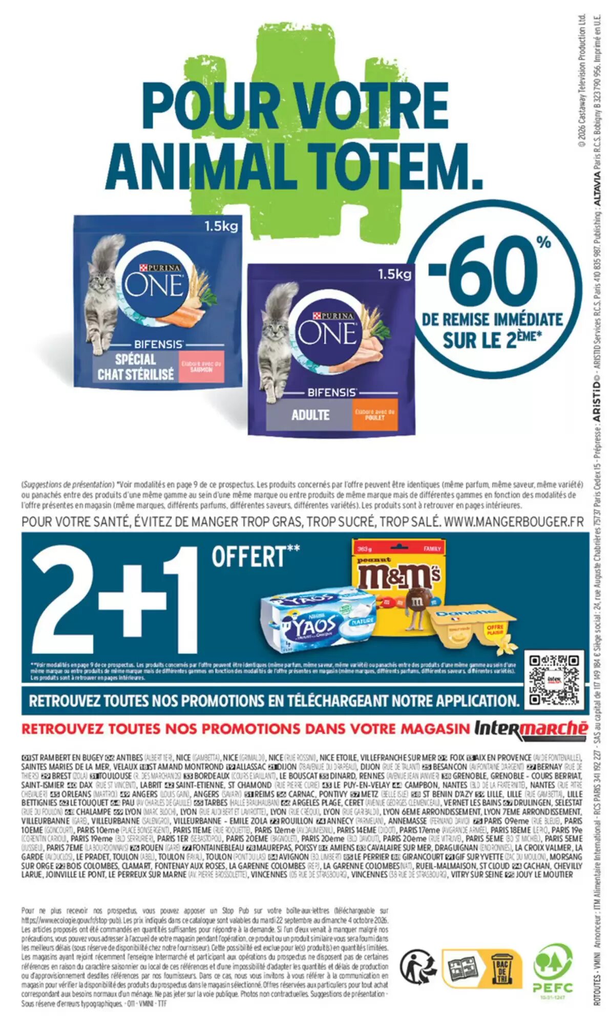 Prospectus promotionnel Intermarché valable à partir du 22/09/2026 - Page 16.