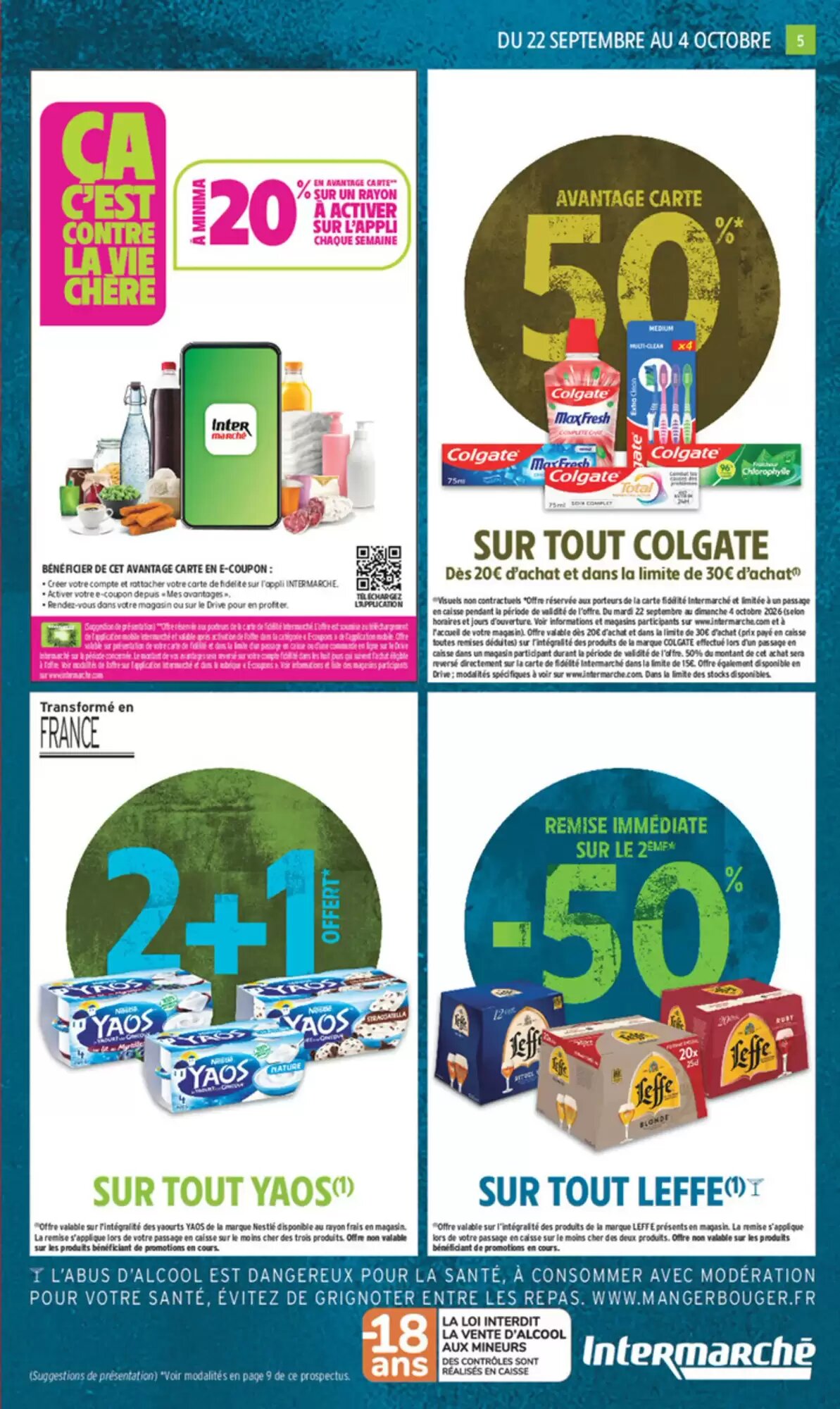Prospectus promotionnel Intermarché valable à partir du 22/09/2026 - Page 5.