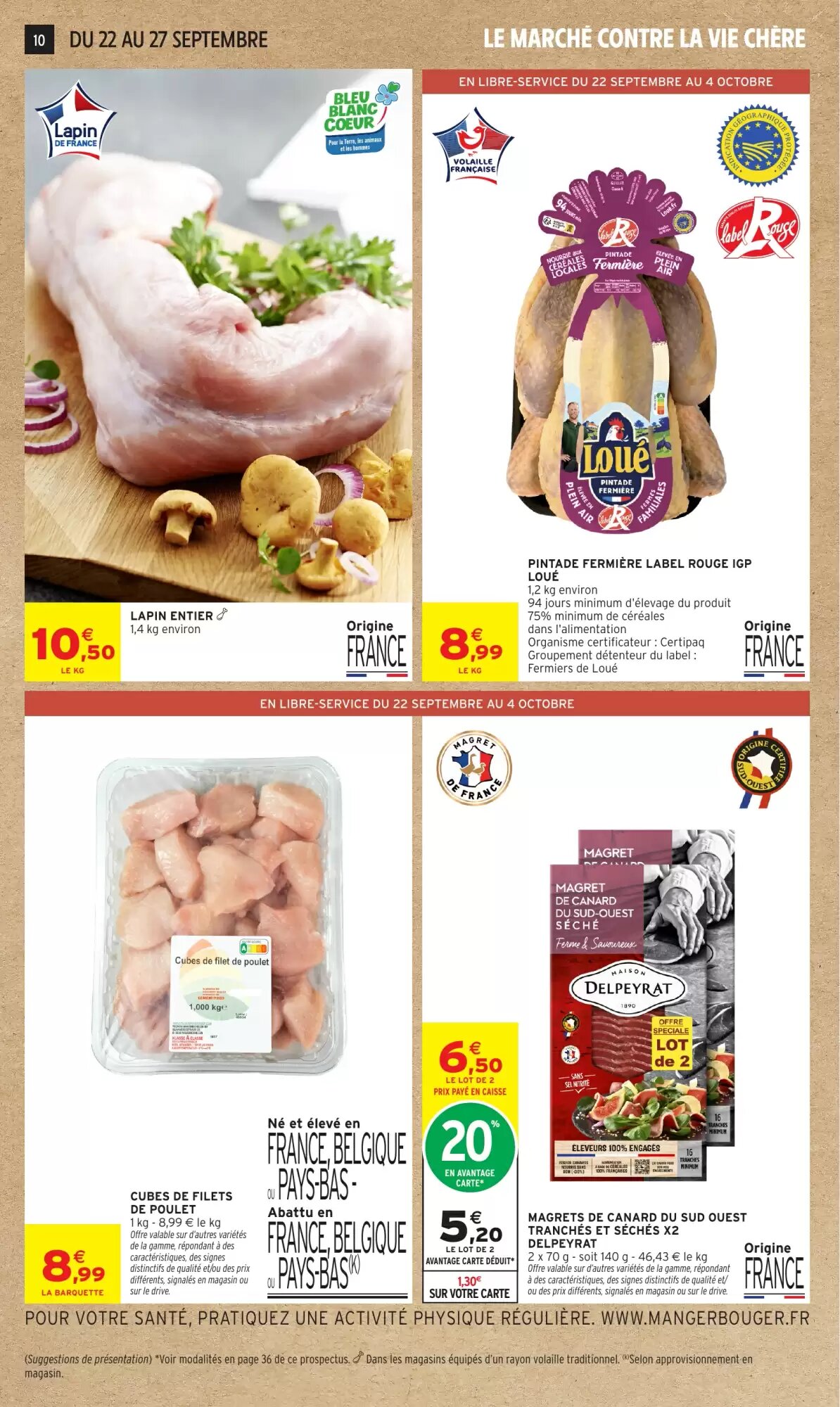 Prospectus promotionnel Intermarché valable à partir du 22/09/2026 - Page 10.