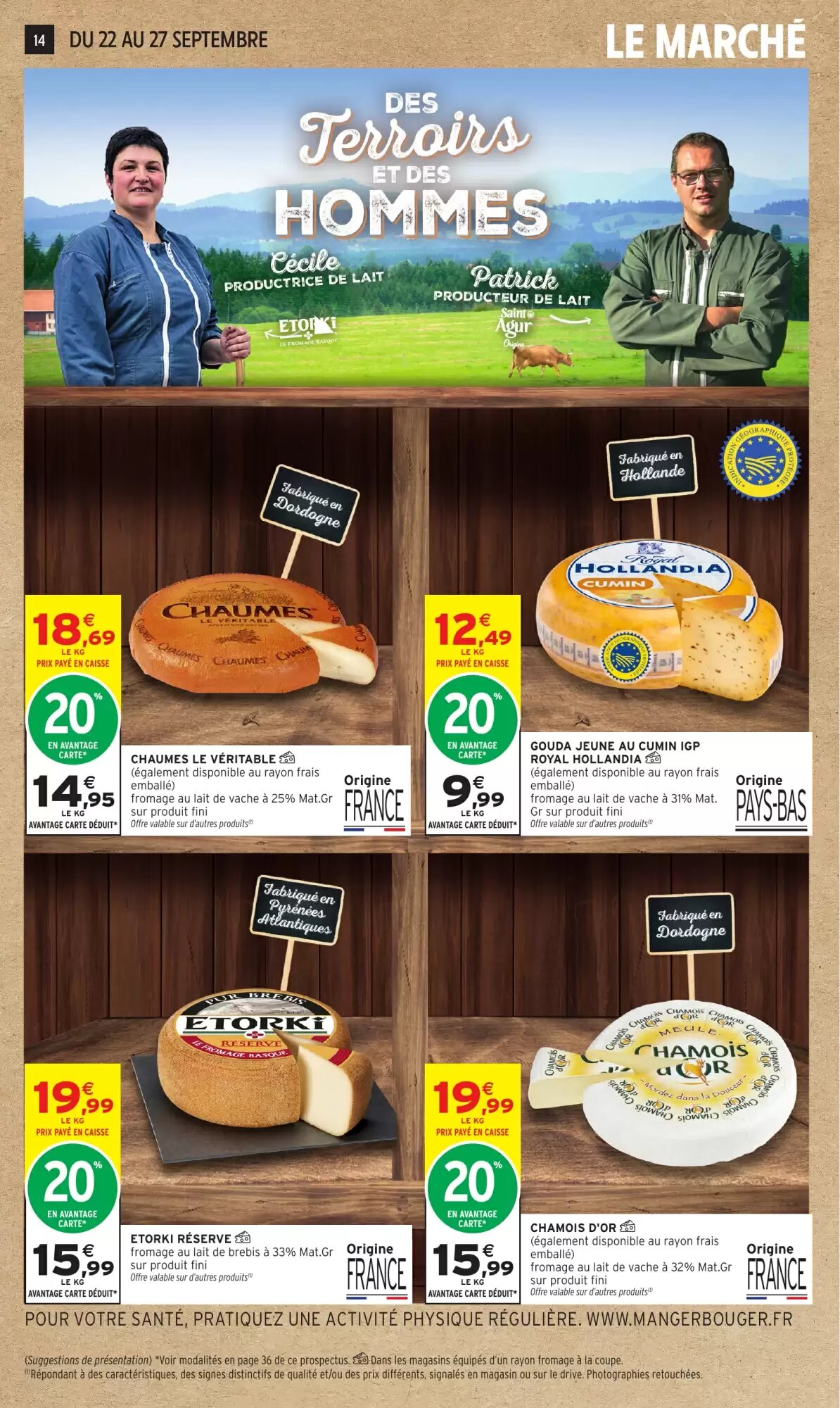 Prospectus promotionnel Intermarché valable à partir du 22/09/2026 - Page 14.