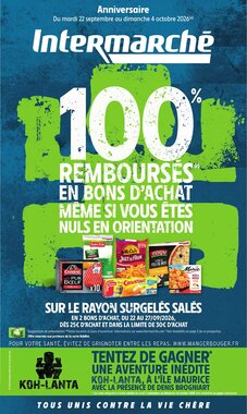 Prospectus promotionnel Intermarché valable à partir du 22/09/2026