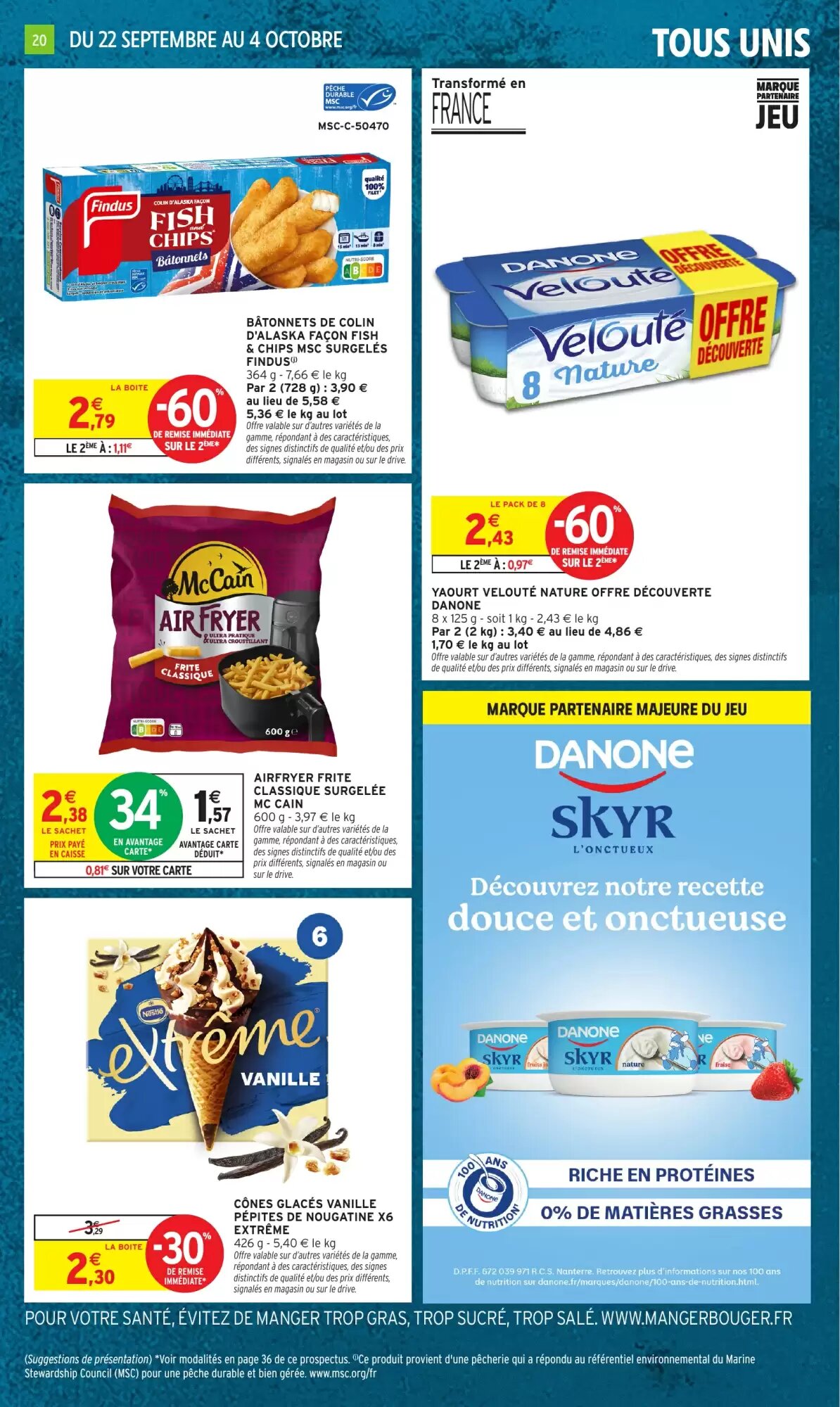 Prospectus promotionnel Intermarché valable à partir du 22/09/2026 - Page 20.