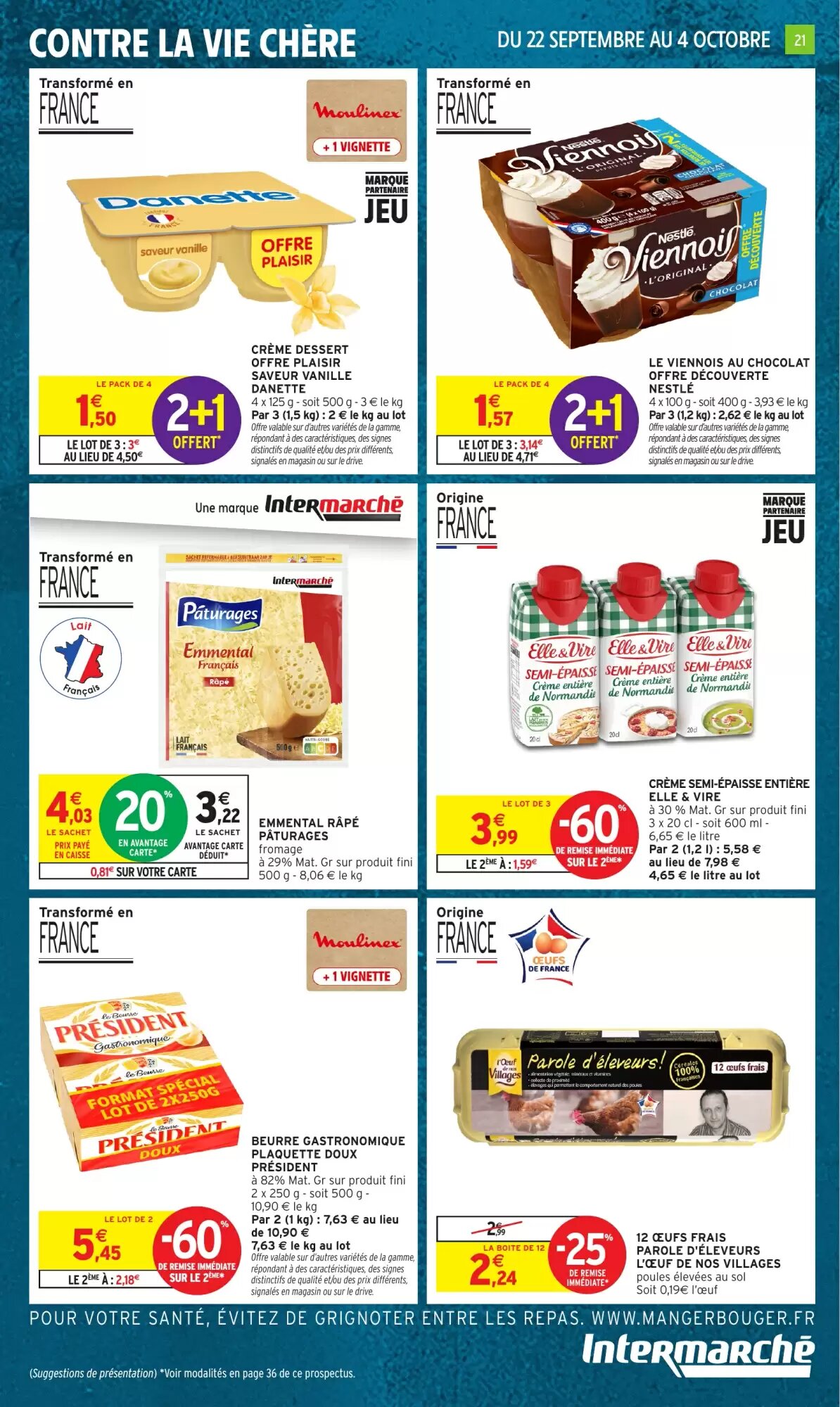 Prospectus promotionnel Intermarché valable à partir du 22/09/2026 - Page 21.