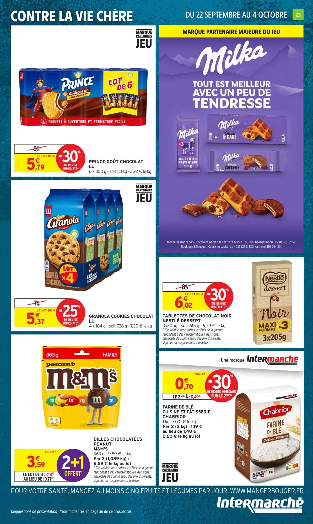 Prospectus promotionnel Intermarché valable à partir du 22/09/2026 - Page 23.