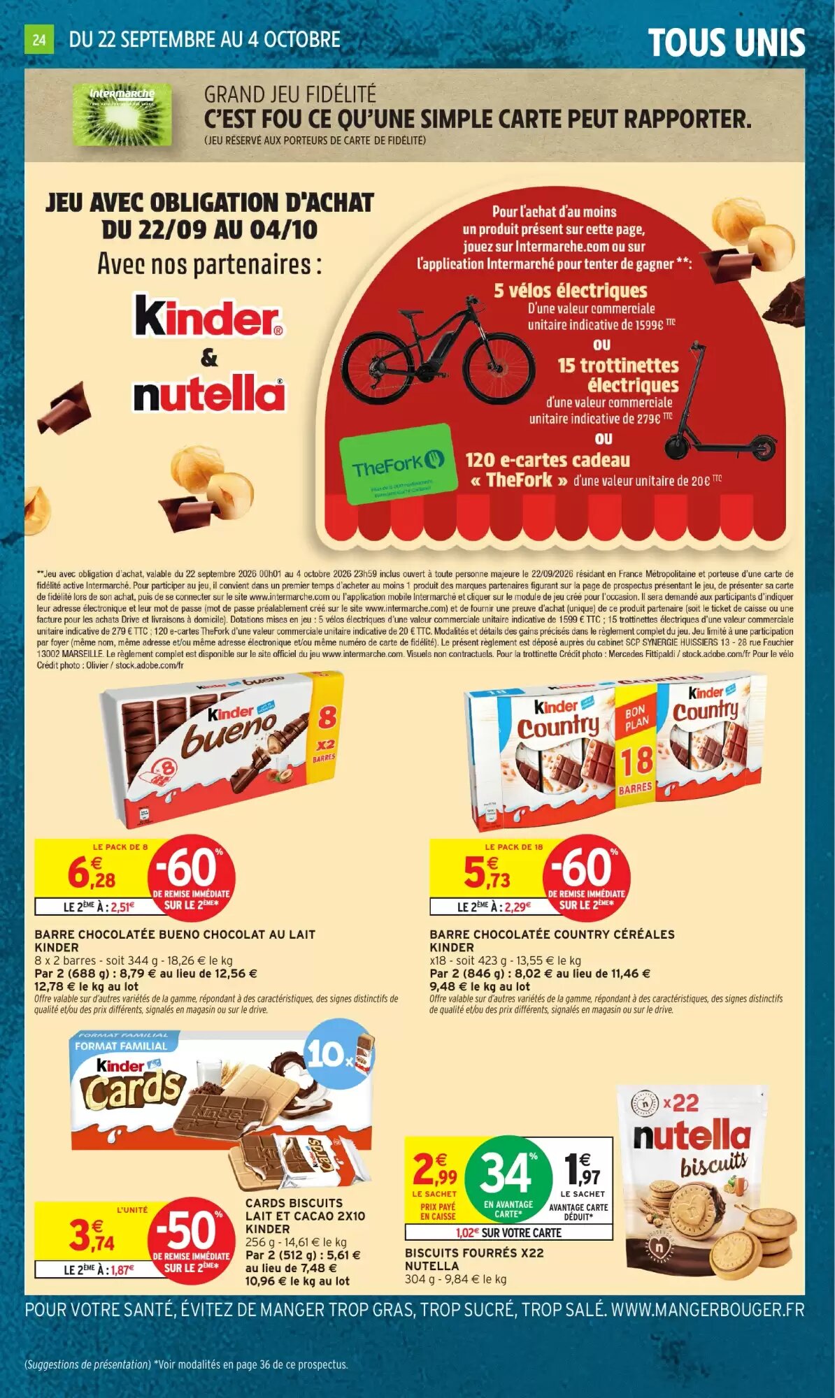 Prospectus promotionnel Intermarché valable à partir du 22/09/2026 - Page 24.