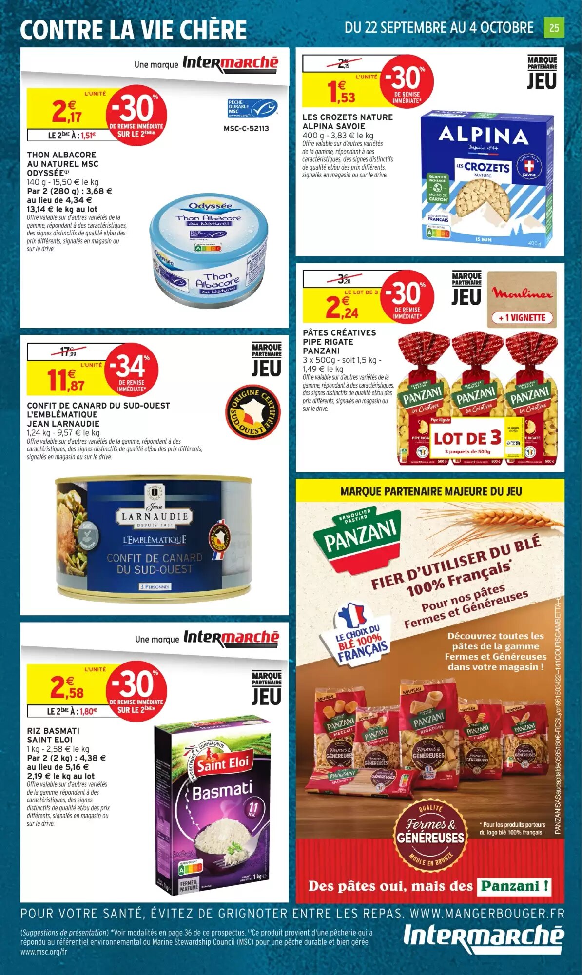 Prospectus promotionnel Intermarché valable à partir du 22/09/2026 - Page 25.