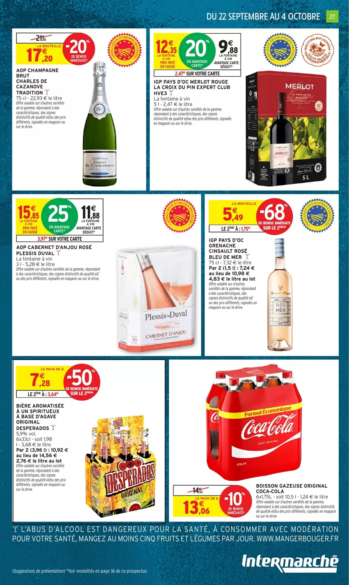 Prospectus promotionnel Intermarché valable à partir du 22/09/2026 - Page 27.