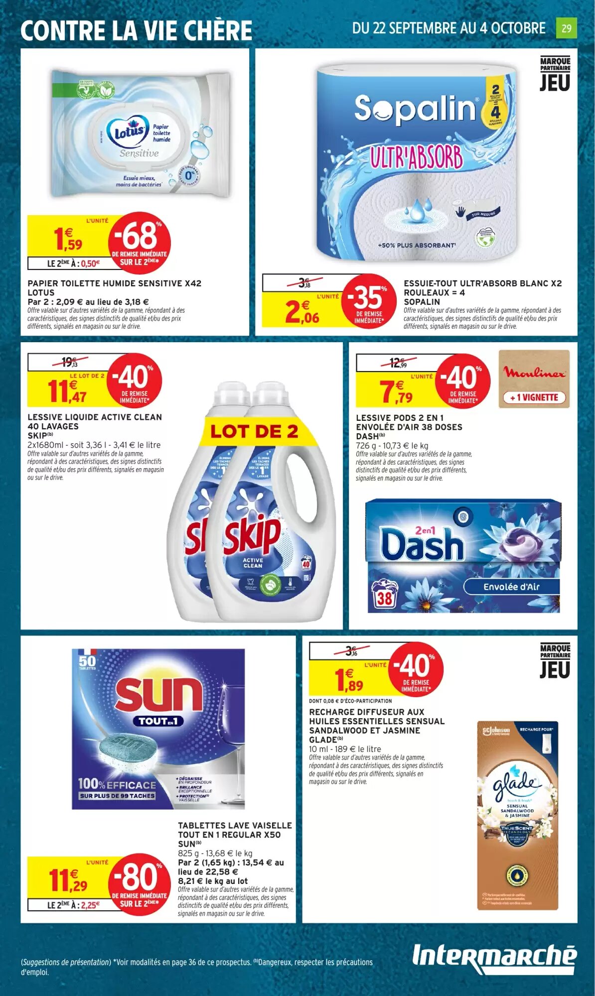 Prospectus promotionnel Intermarché valable à partir du 22/09/2026 - Page 29.