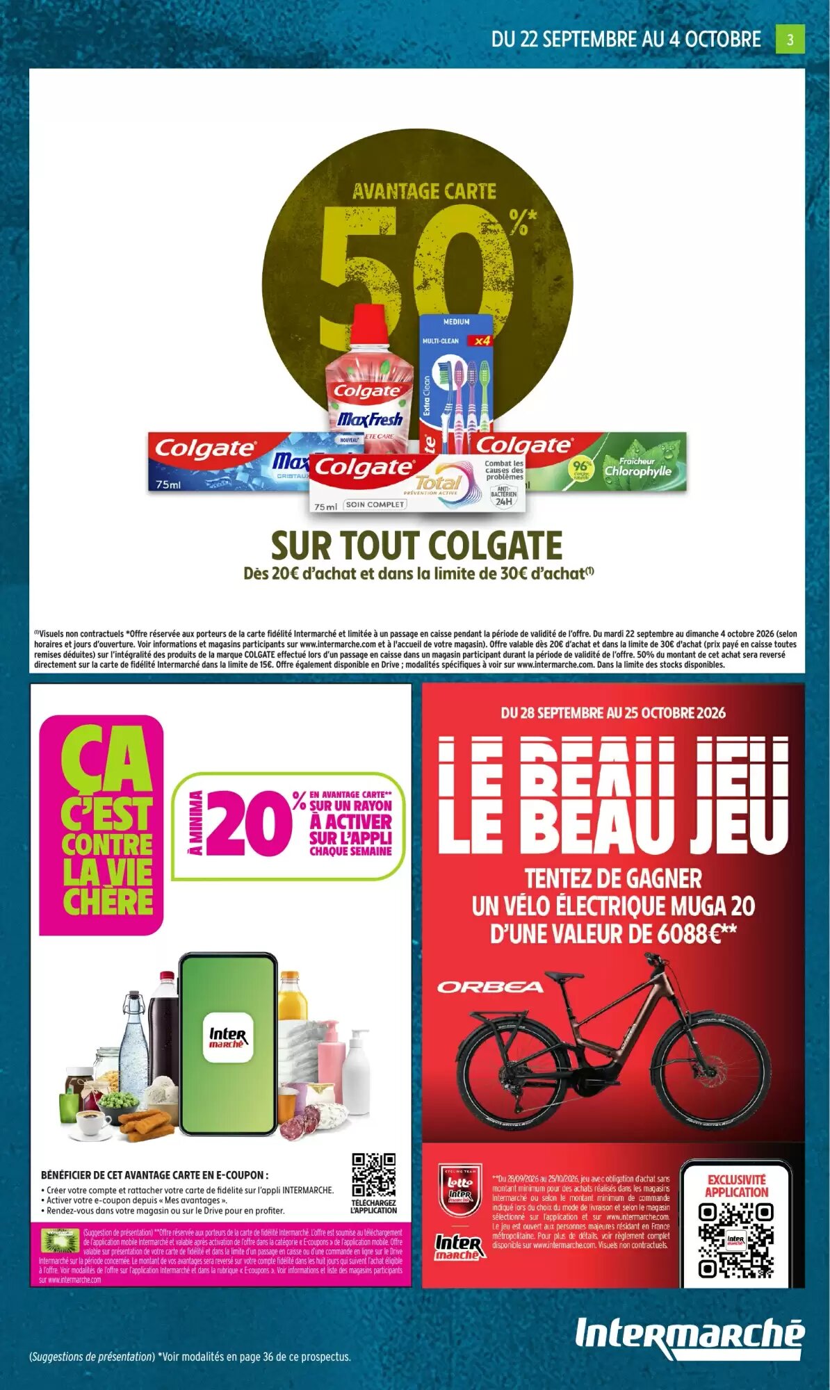 Prospectus promotionnel Intermarché valable à partir du 22/09/2026 - Page 3.