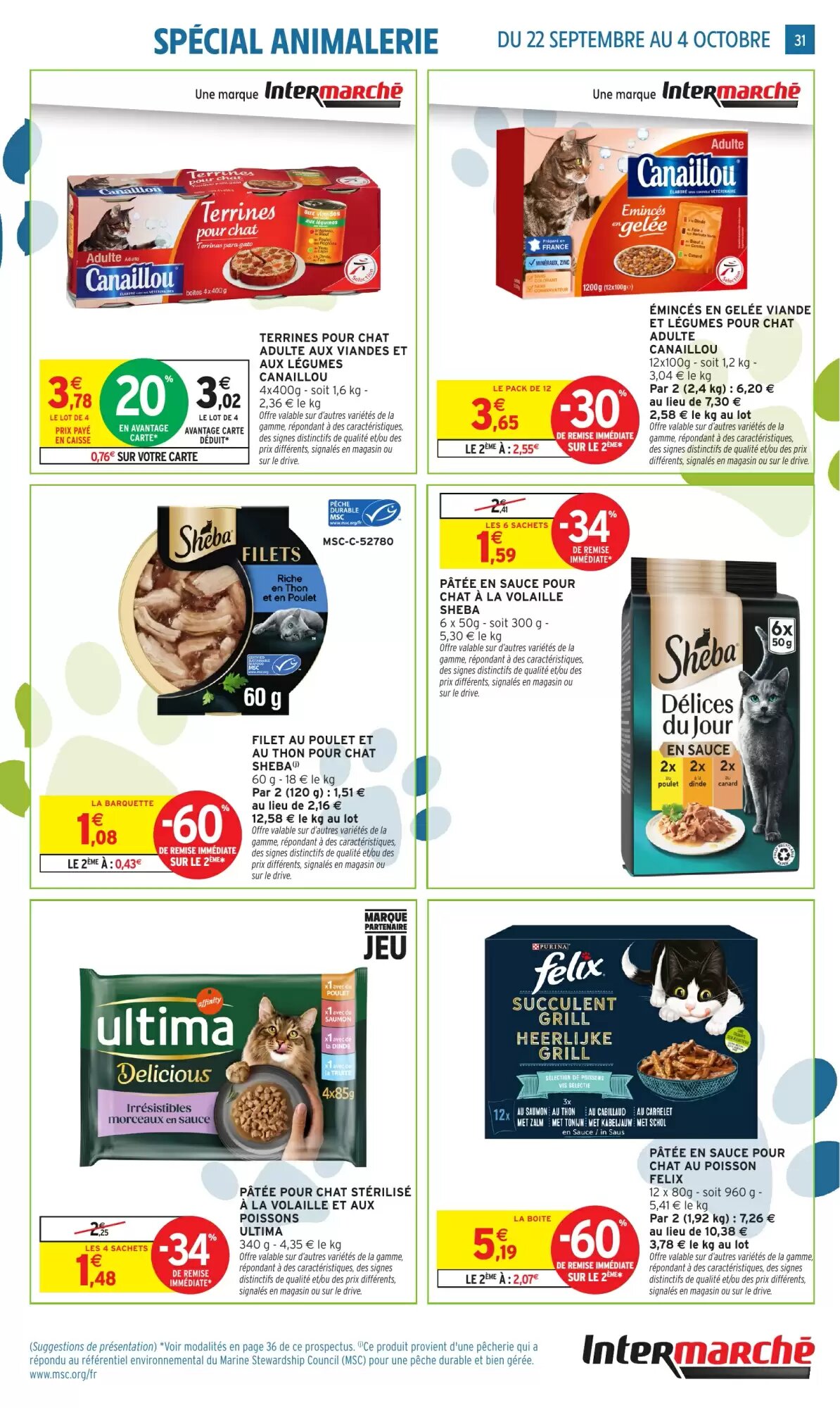 Prospectus promotionnel Intermarché valable à partir du 22/09/2026 - Page 31.