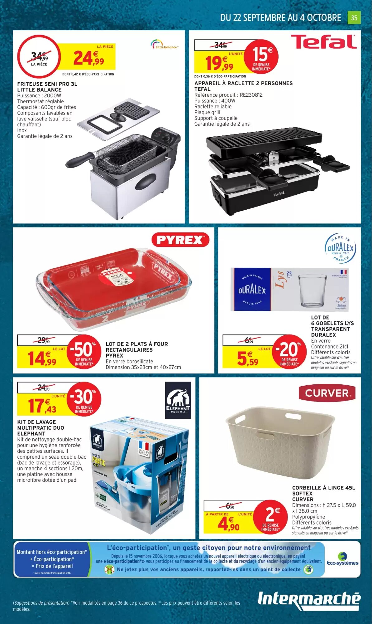 Prospectus promotionnel Intermarché valable à partir du 22/09/2026 - Page 35.