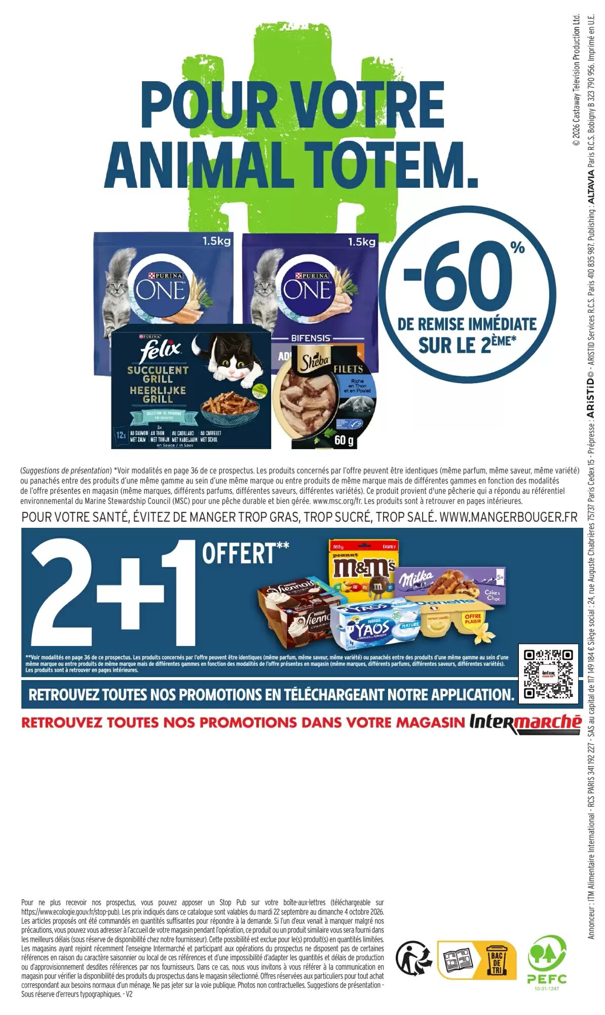 Prospectus promotionnel Intermarché valable à partir du 22/09/2026 - Page 40.