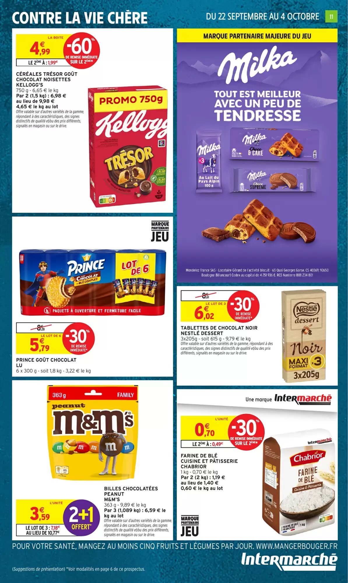 Prospectus promotionnel Intermarché valable à partir du 22/09/2026 - Page 11.