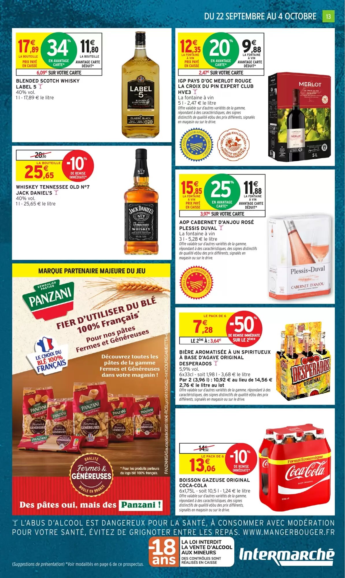 Prospectus promotionnel Intermarché valable à partir du 22/09/2026 - Page 13.
