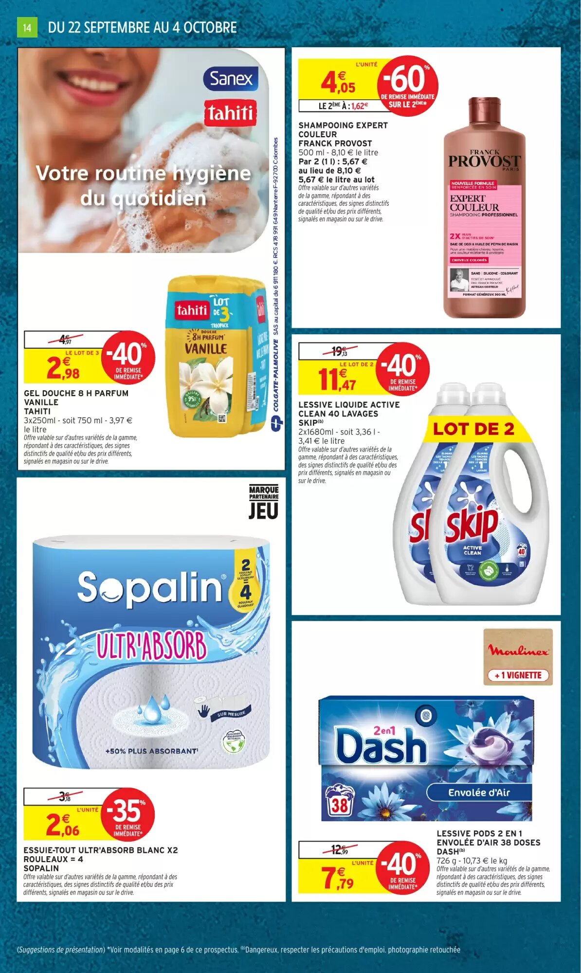 Prospectus promotionnel Intermarché valable à partir du 22/09/2026 - Page 14.