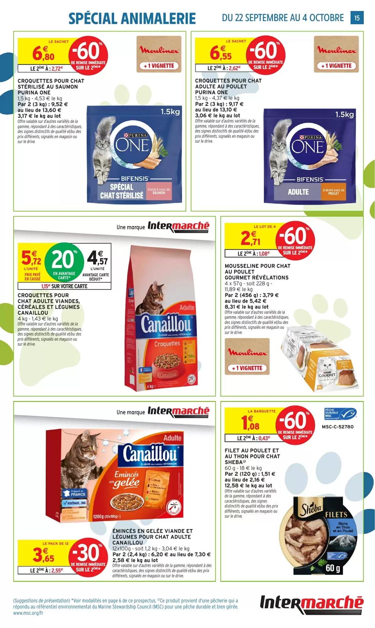Prospectus promotionnel Intermarché valable à partir du 22/09/2026 - Page 15.