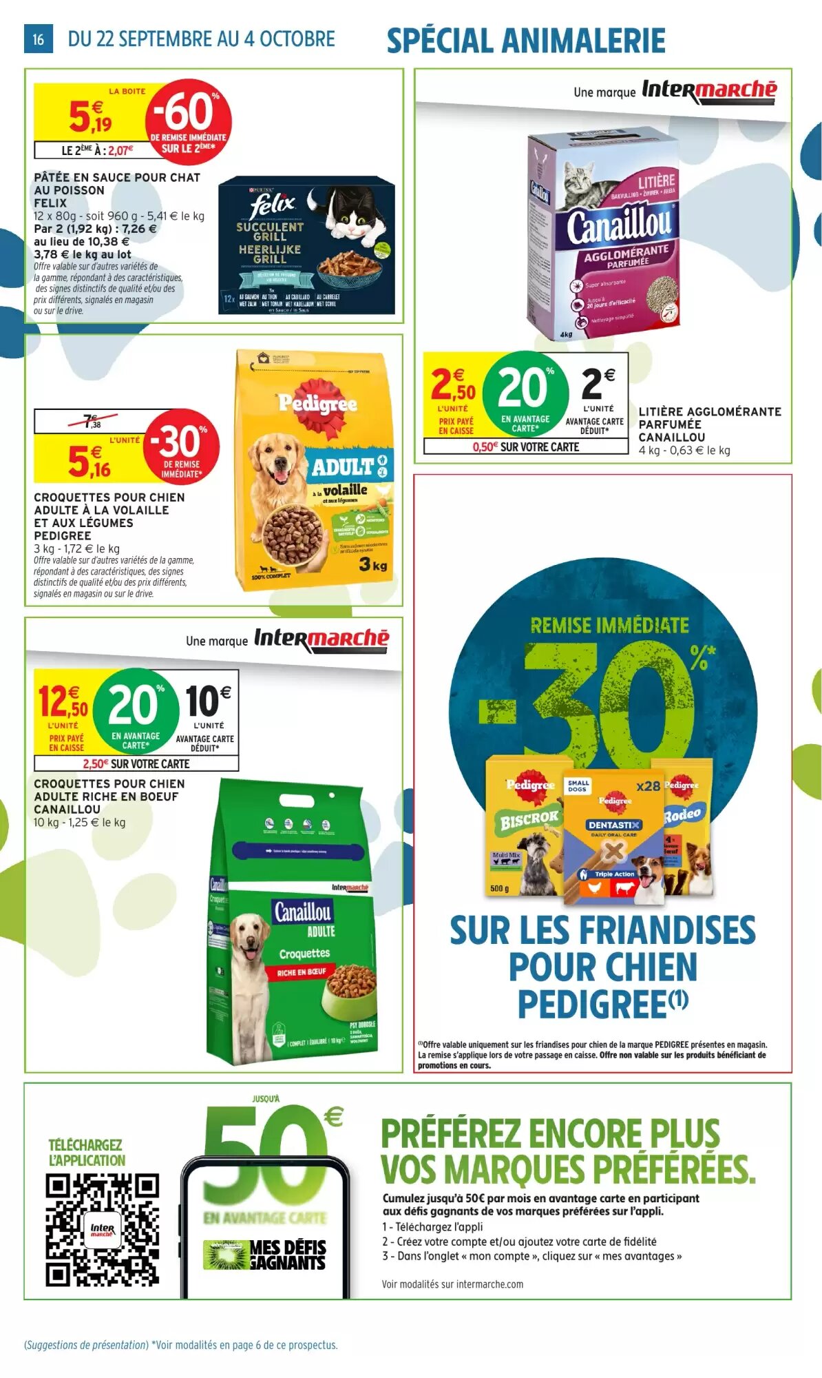 Prospectus promotionnel Intermarché valable à partir du 22/09/2026 - Page 16.