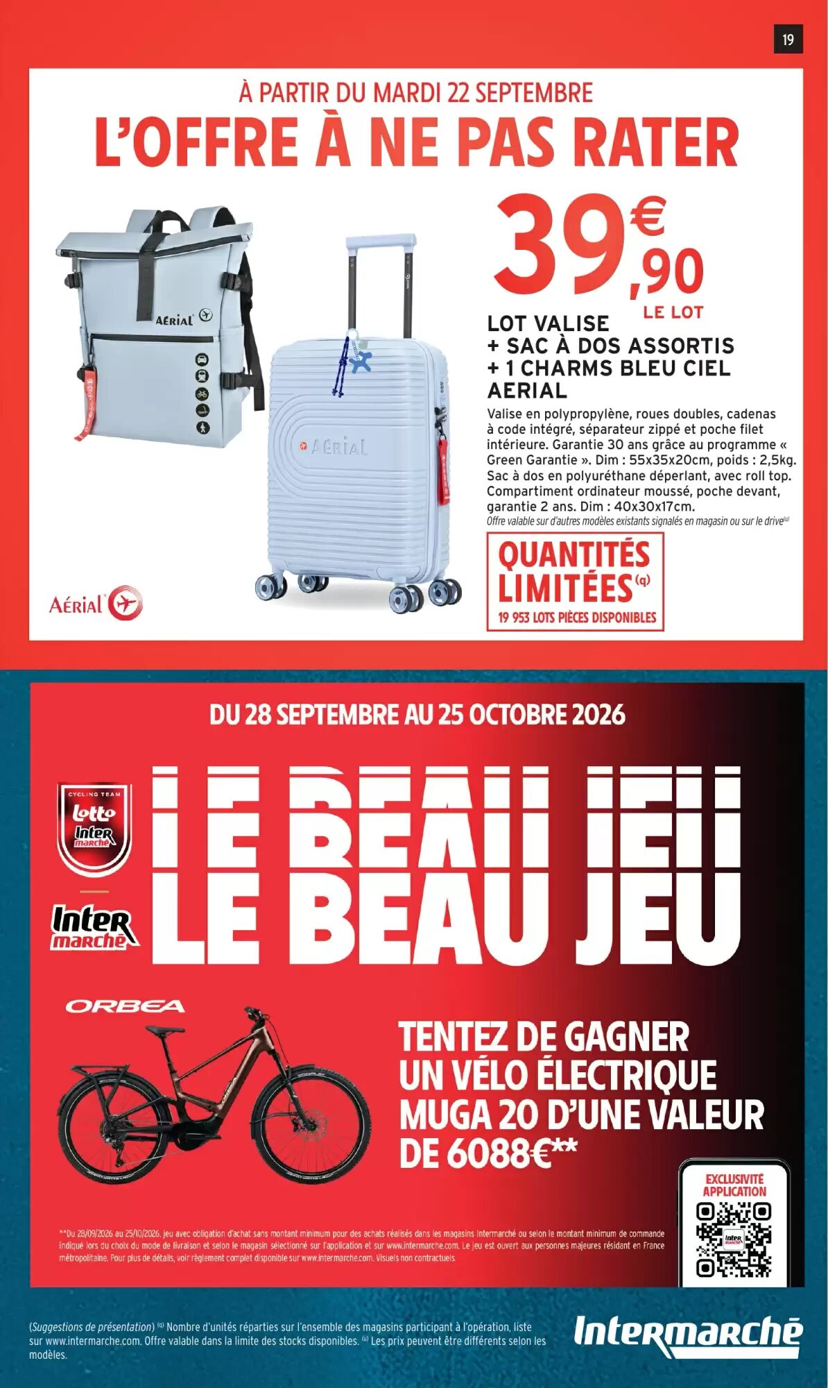 Prospectus promotionnel Intermarché valable à partir du 22/09/2026 - Page 19.