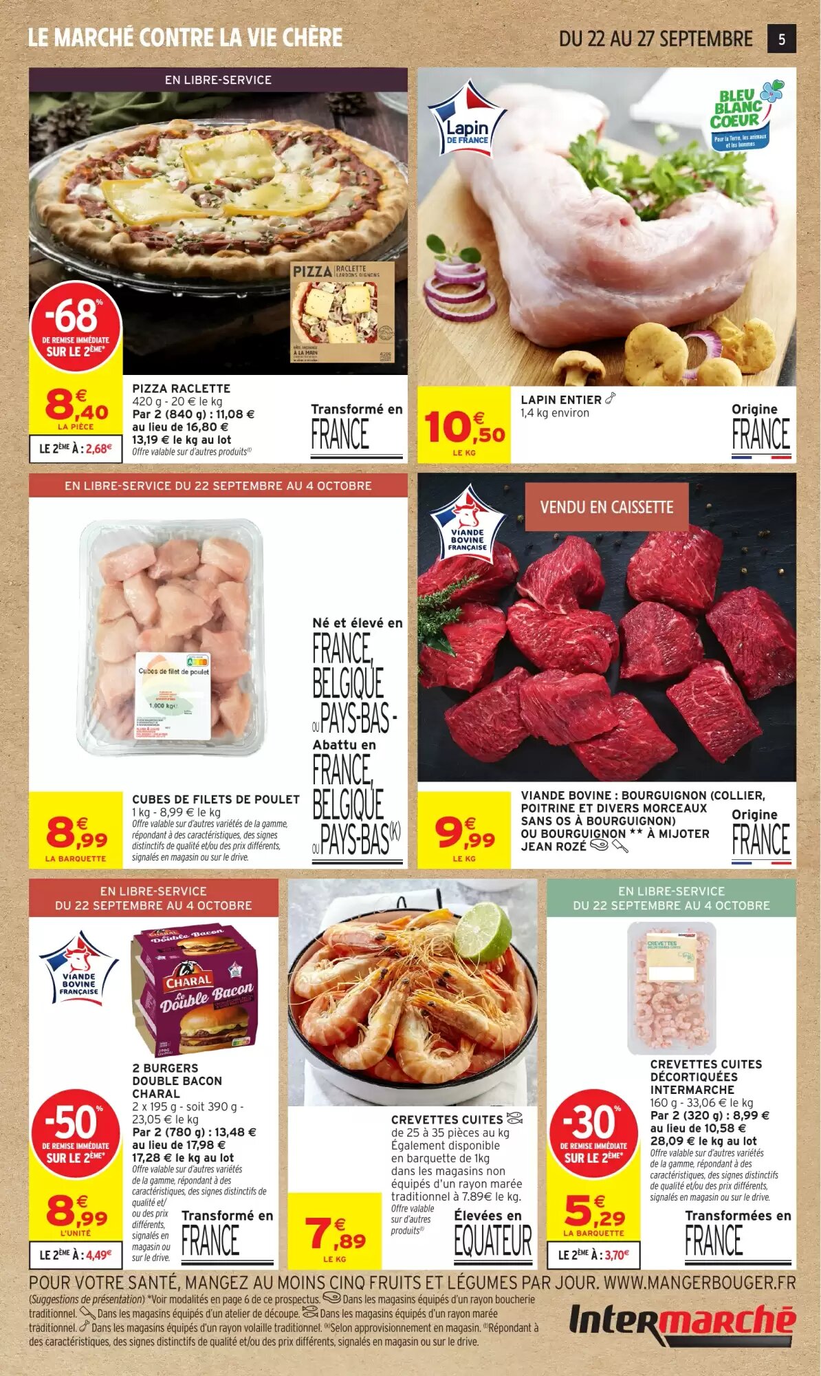 Prospectus promotionnel Intermarché valable à partir du 22/09/2026 - Page 5.