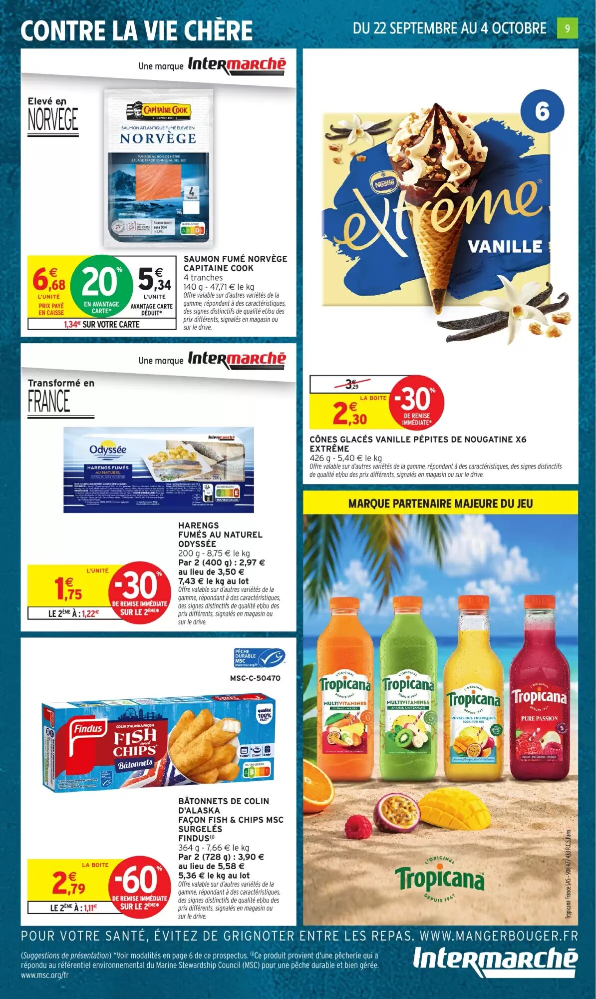 Prospectus promotionnel Intermarché valable à partir du 22/09/2026 - Page 9.