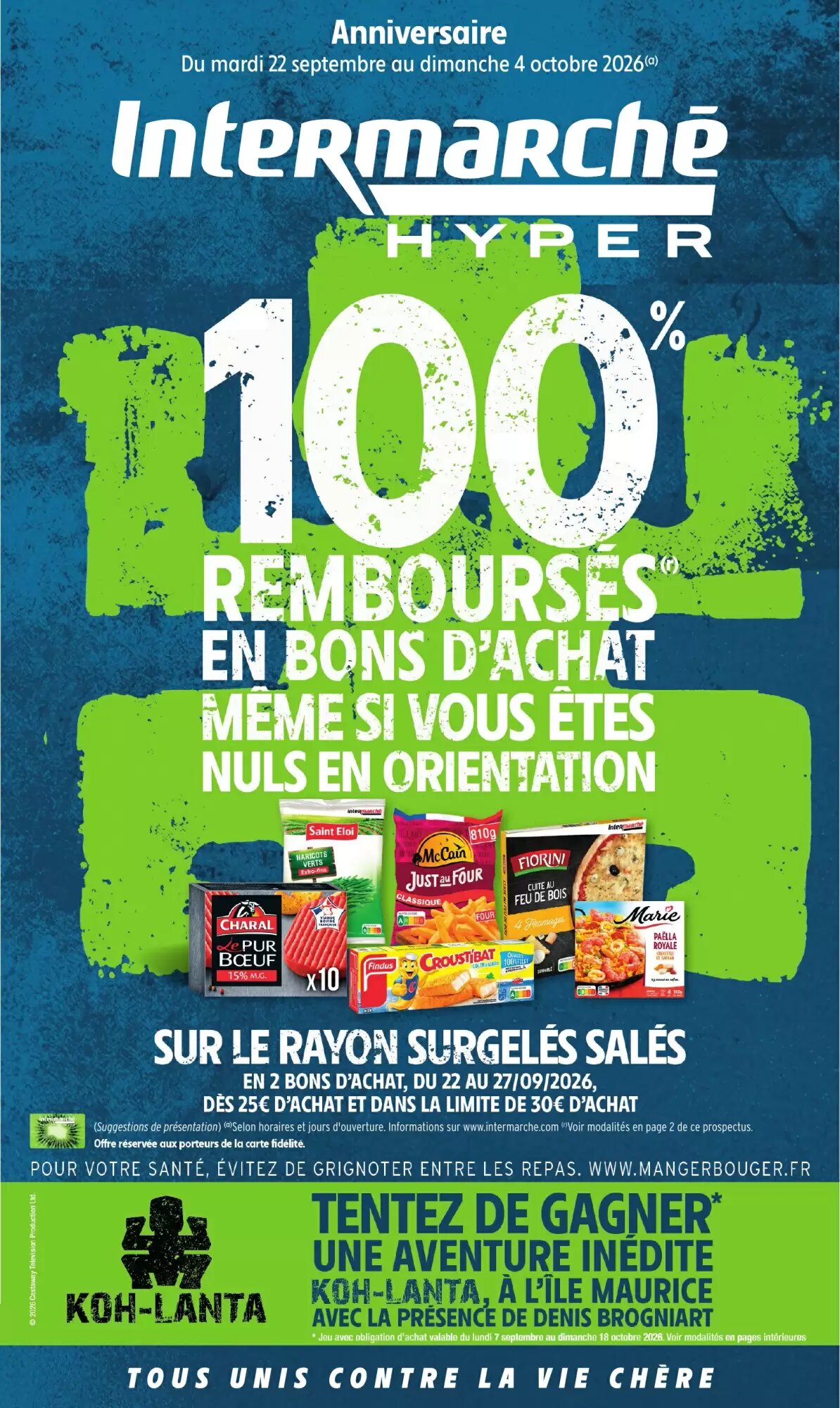 Prospectus promotionnel Intermarché Hyper valable à partir du 22/09/2026 - Page 1.