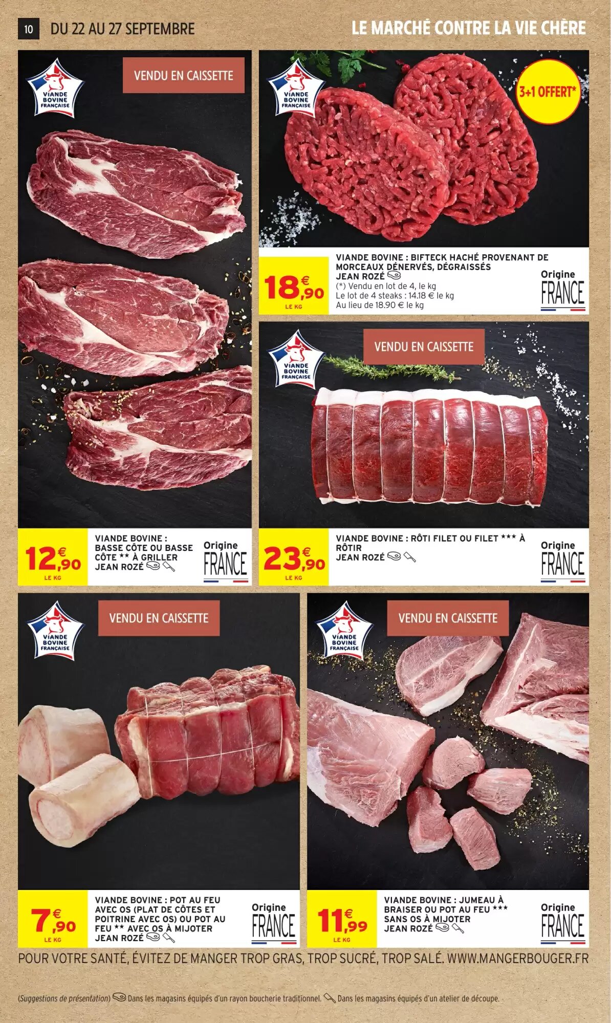 Prospectus promotionnel Intermarché Hyper valable à partir du 22/09/2026 - Page 10.