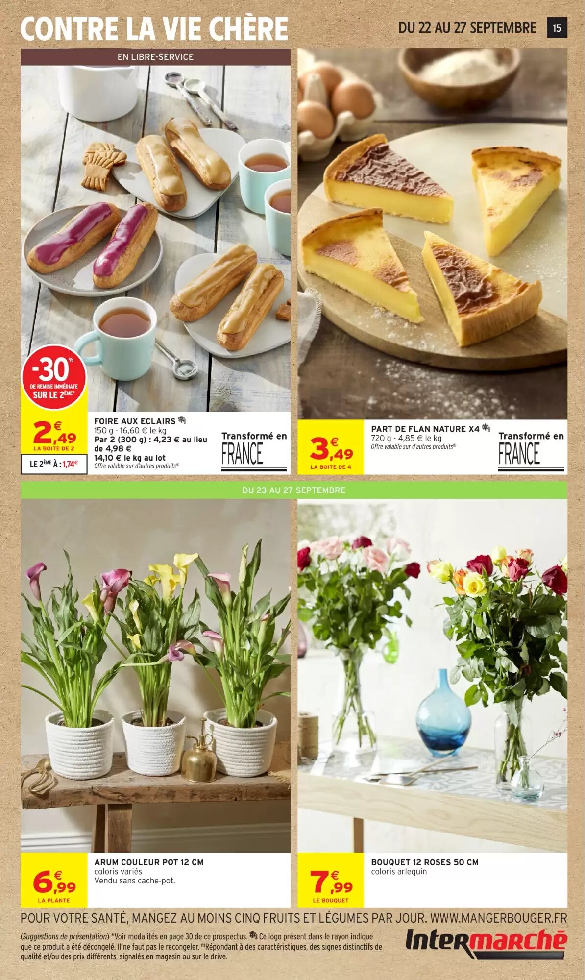 Prospectus promotionnel Intermarché Hyper valable à partir du 22/09/2026 - Page 15.