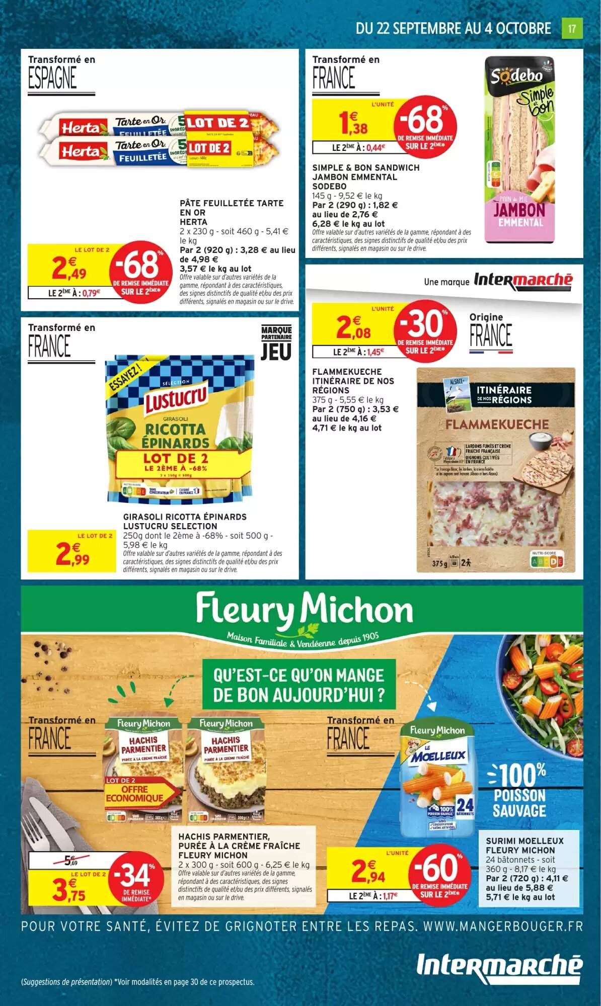 Prospectus promotionnel Intermarché Hyper valable à partir du 22/09/2026 - Page 17.