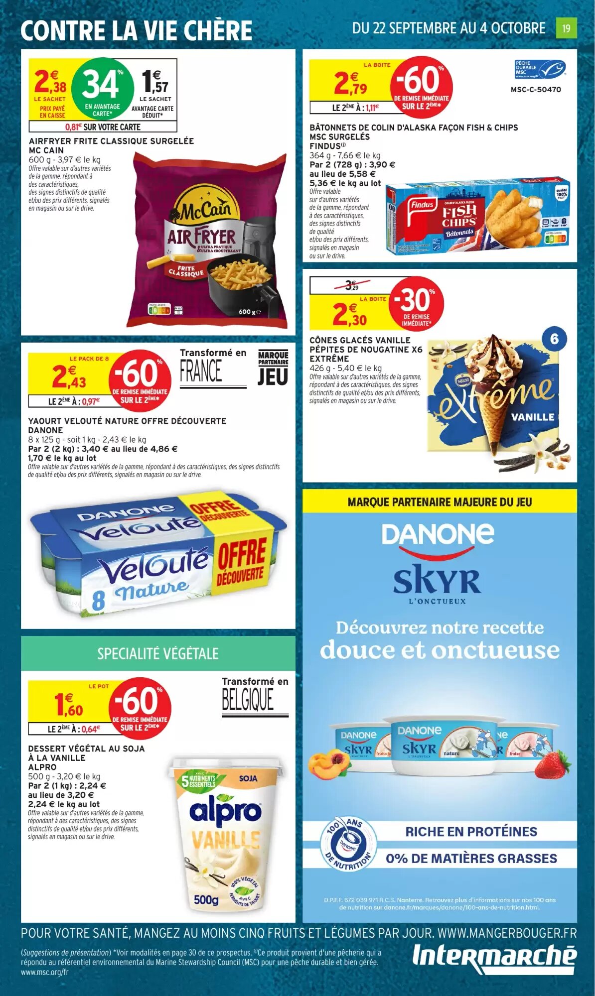 Prospectus promotionnel Intermarché Hyper valable à partir du 22/09/2026 - Page 19.