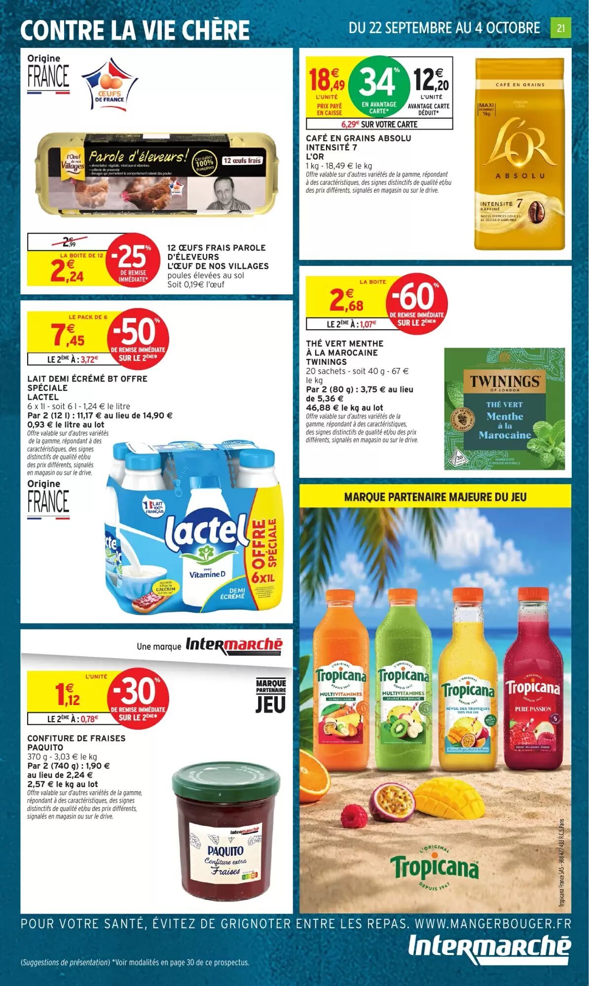 Prospectus promotionnel Intermarché Hyper valable à partir du 22/09/2026 - Page 21.