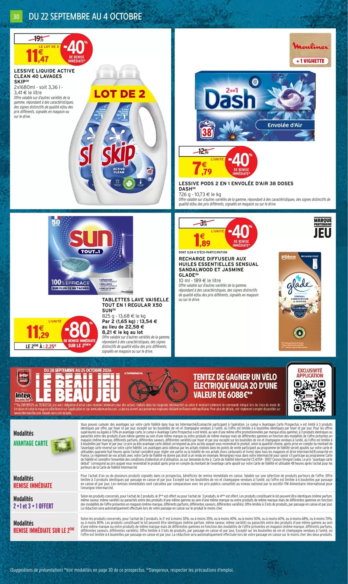 Prospectus promotionnel Intermarché Hyper valable à partir du 22/09/2026 - Page 30.