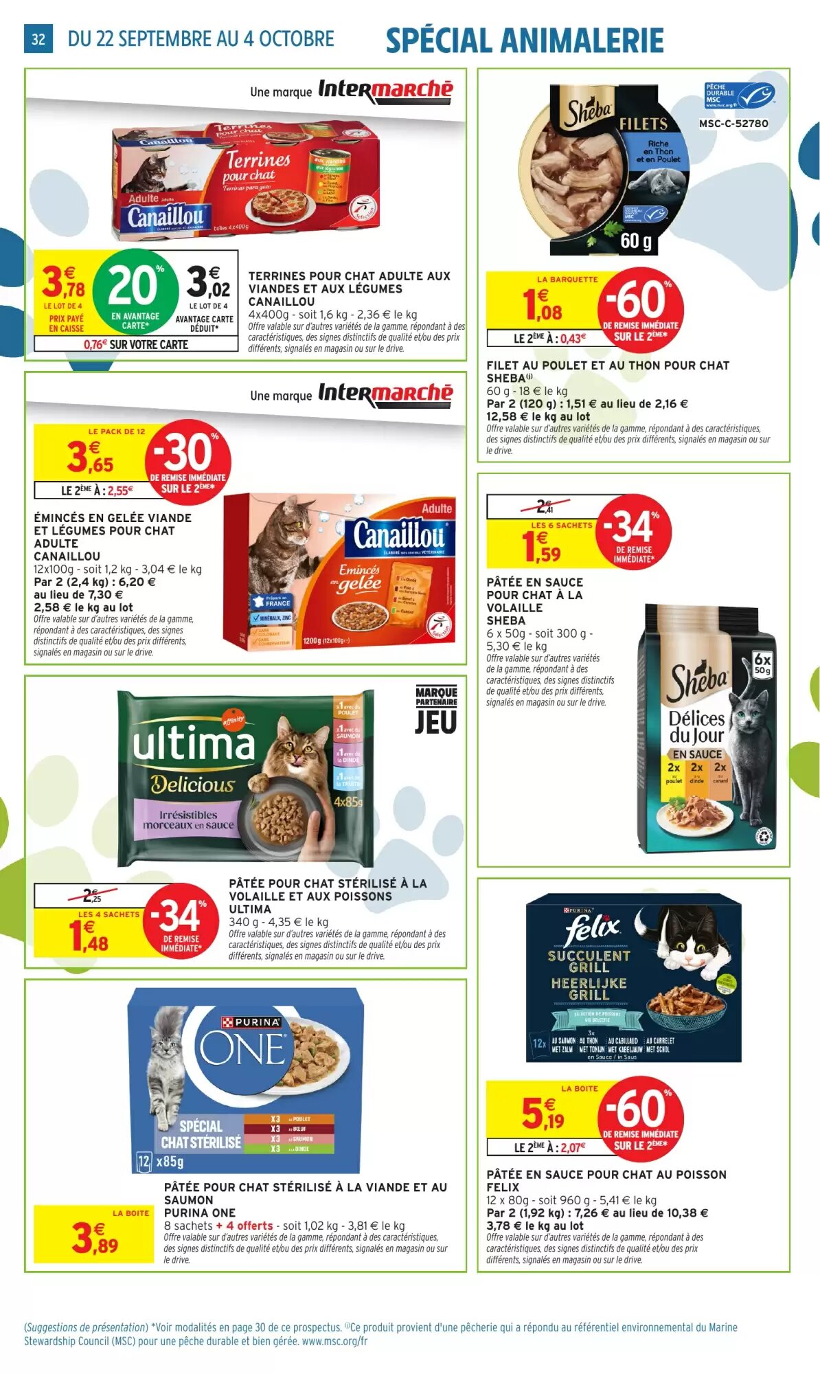 Prospectus promotionnel Intermarché Hyper valable à partir du 22/09/2026 - Page 32.